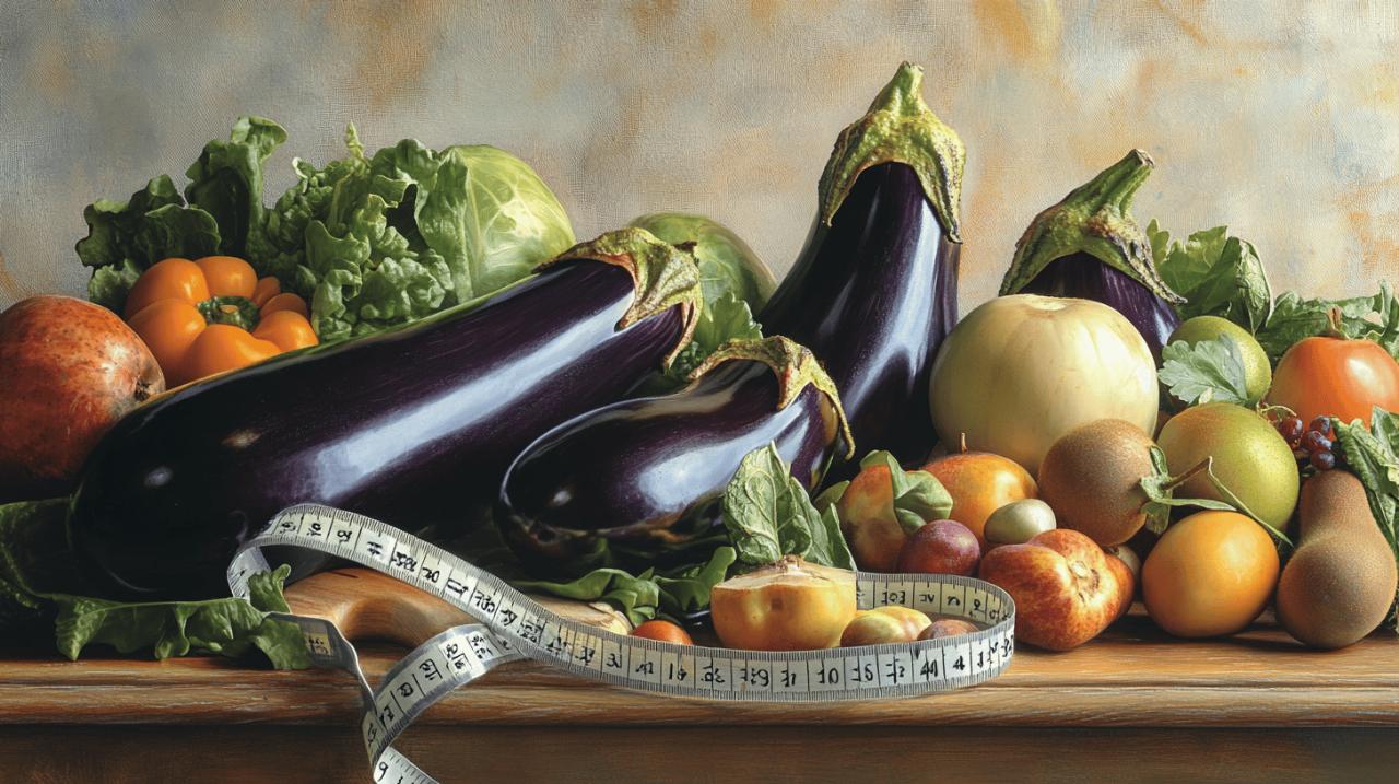 Les calories des aubergines : le legume star de votre regime minceur