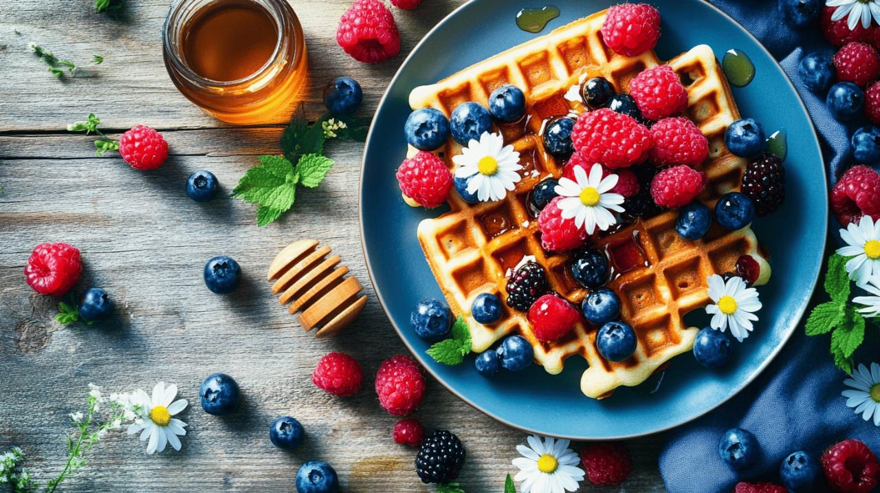 Gaufres Sans Gluten aux Herbes de Provence : L’Alternative Parfaite pour vos Aperos